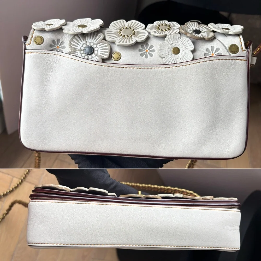 COACH Dinky With Tea Rose White